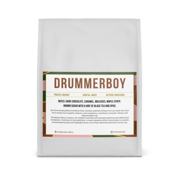 Drummer Boy coffee bag