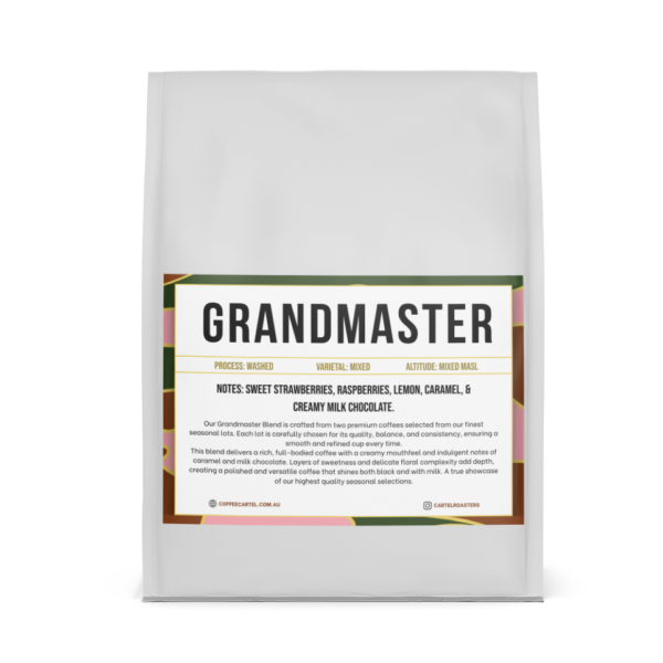 Grandmaster coffee bag