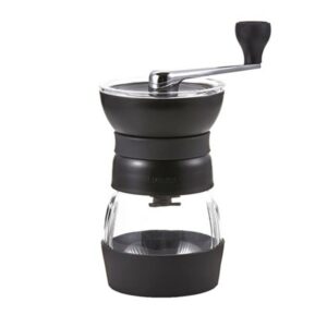 The Hario Skerton Pro Hand Grinder is the latest release in the Hario Skerton range. This grinder uses ceramic conical burrs for grinding, which are considered the best configuration for hand grinding