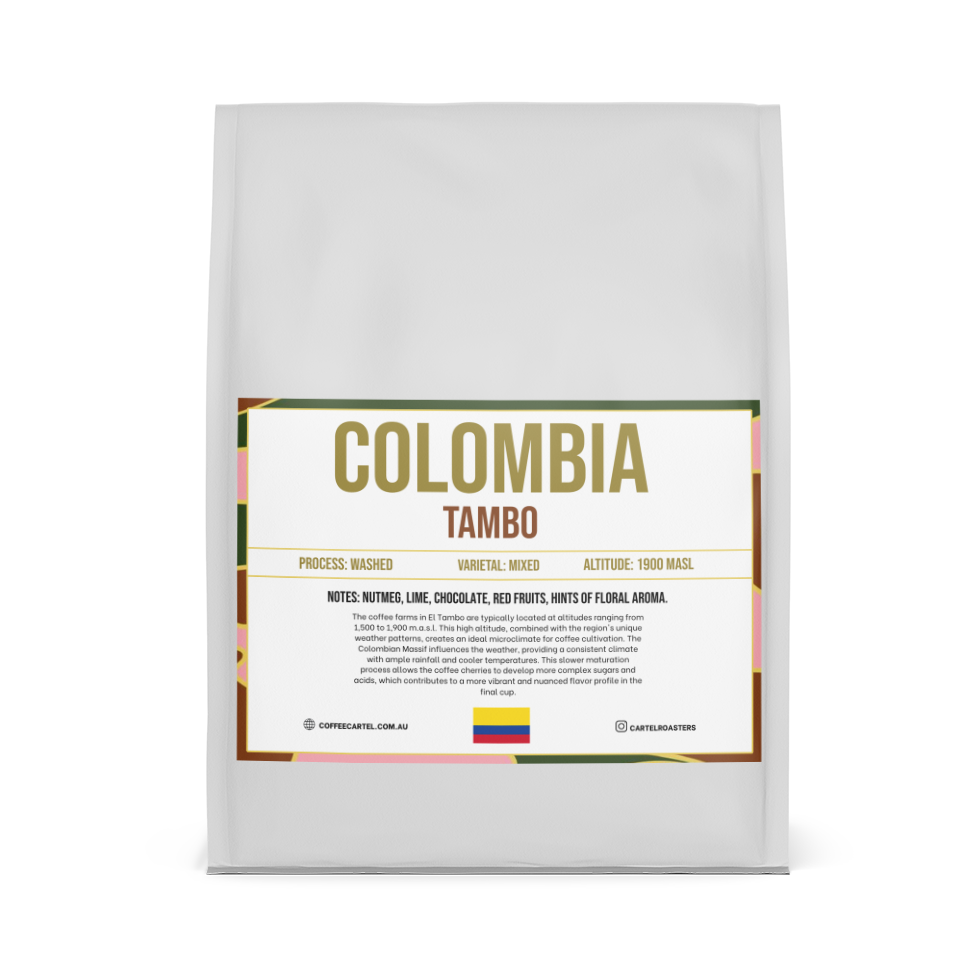 COLOMBIA – TAMBO – CAUCA – WASHED PROCESS
