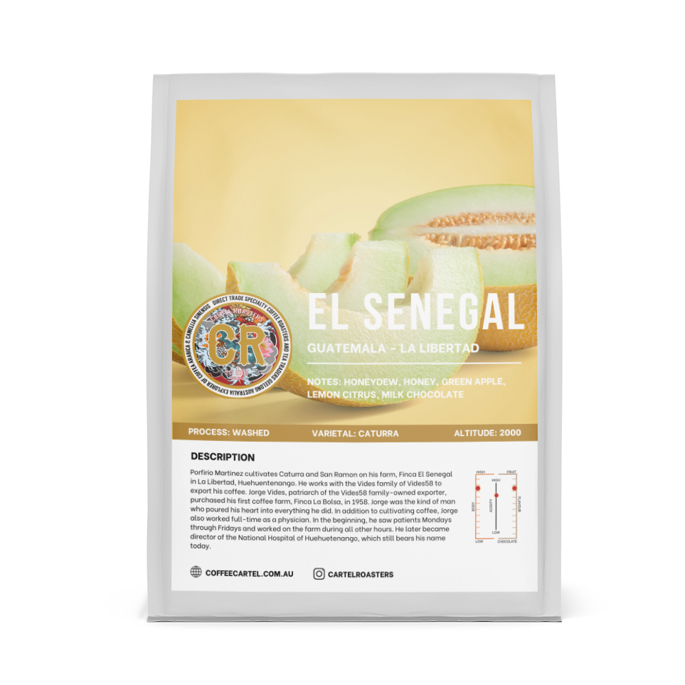 GUATEMALA – EL SENEGAL – LA LIBERTAD – WASHED PROCESS