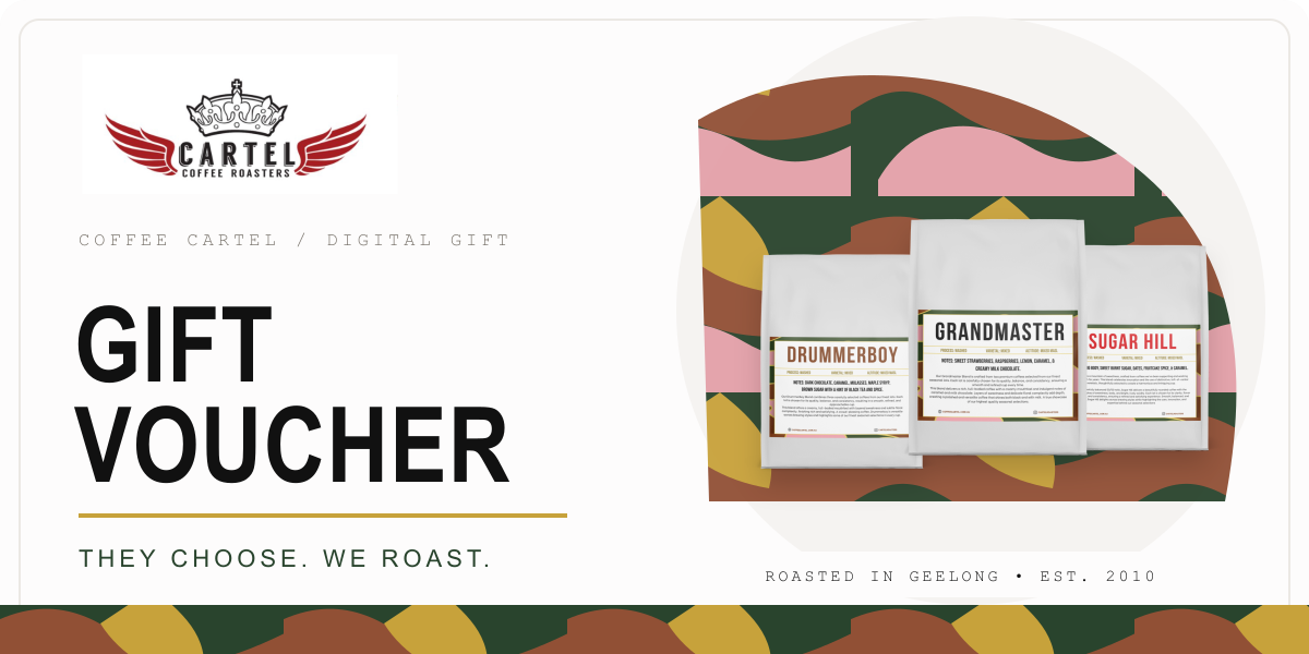 Coffee Cartel Online Gift Voucher