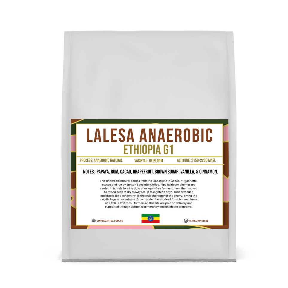 ETHIOPIA – LALESA G1 – GEDEB – ANAEROBIC NATURAL